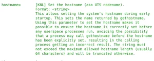 Linux To Introduce The Ability To Set The Hostname Before Userspace Starts
