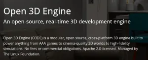 Open 3D Game Engine 2111.2 Released
