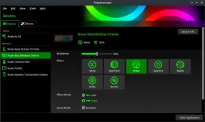 Polychromatc 0.8 Released As GUI Frontend For Managing Razer Devices On Linux