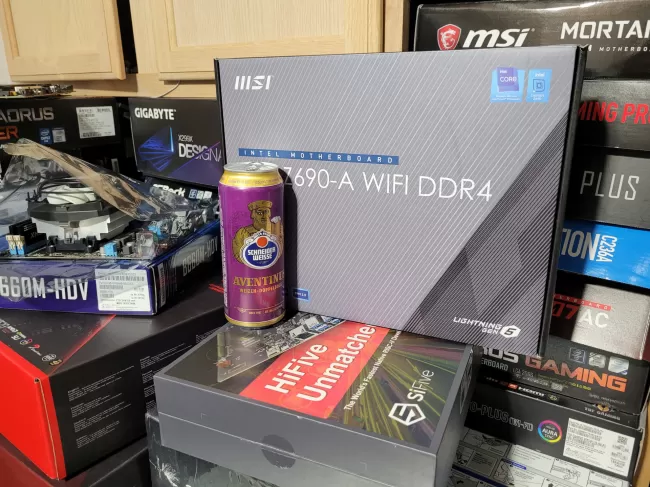Beer and motherboards