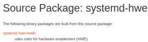 Ubuntu Linux Preparing systemd-hwe To Ease OEM Hardware Enablement
