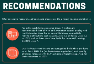 VFX & Animation Studios Urged To Upgrade To RHEL 9 Or Rocky Linux / AlmaLinux 9