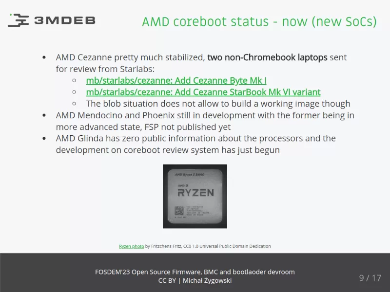 3mdeb FOSDEM 2023 presentation