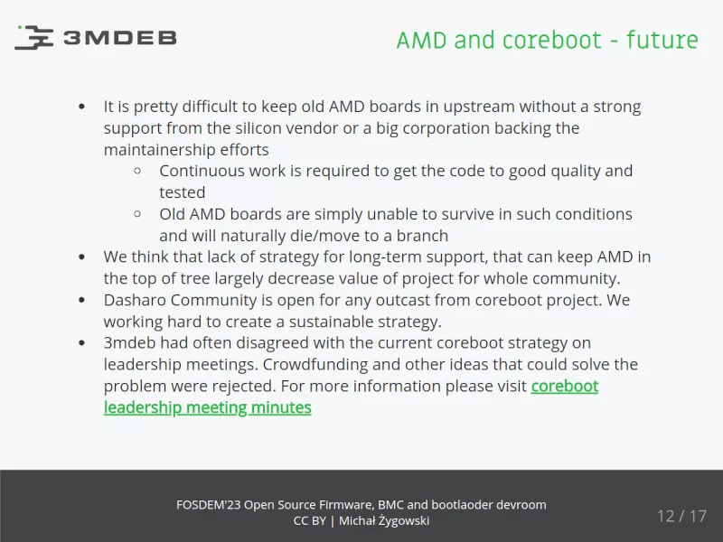3mdeb FOSDEM 2023 presentation