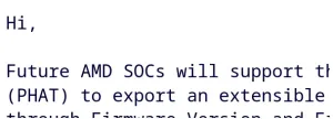 It Looks Like AMD Zen 5 SoCs Will Support ACPI PHAT