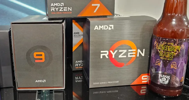 AMD Ryzen boxes, cheers