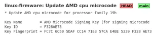 Updated AMD Family 19h Microcode Published Following "Inception"