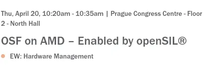 OCP Regional Summit Prague