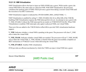 AMD Virtual NMI Support For KVM Virtualization Merged Into Linux 6.4