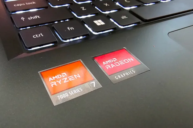 AMD Ryzen 7040 series laptop stickers