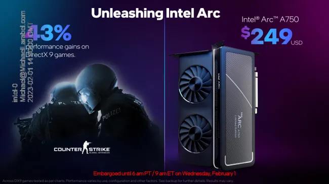 Intel Arc Graphics update