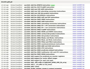 Arm Scalable Matrix Extension 2 "SME2" Support Lands In GNU Binutils