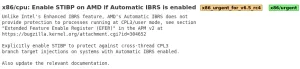 Linux 6.5-rc4 Brings Change For Enabling STIBP On AMD Zen 4 Auto IBRS Systems