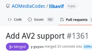 Experimental AV2 Support Added To AVIF Image Encoder