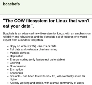 Bcachefs Brings Safety Improvements To Linux 6.10, Preps For Online Fsck