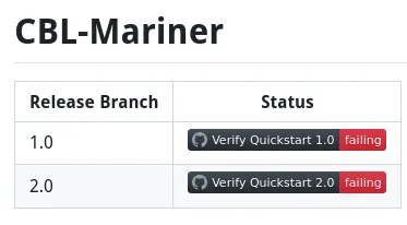 CBL-Mariner builds failing