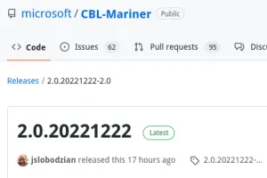 Microsoft's CBL-Mariner 2.0.20221222 Linux Distro Now Allows Hibernation, More Packages