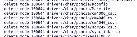 Char PCMCIA code removed