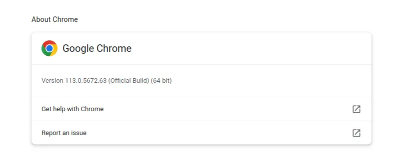 Chromium 113