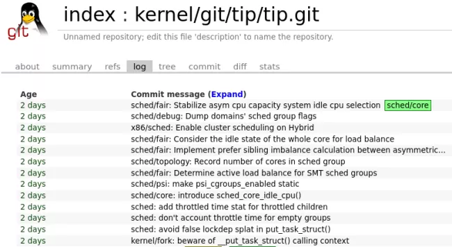 cluster scheduling patches ready