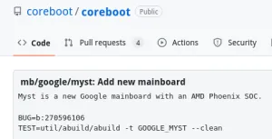 AMD Phoenix Support Progressing For Coreboot, New Google Chromebook Added