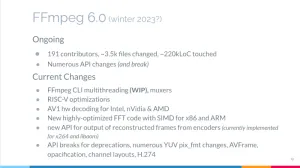 FFmpeg 6.0 Will Be Big With AV1 Hardware Decoding, Many Other Features
