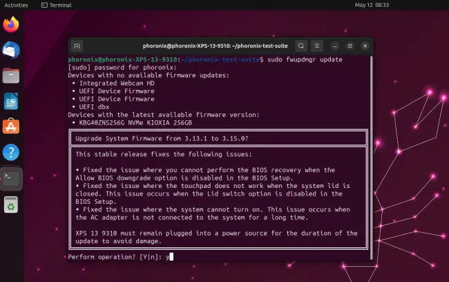 Fwupd on Ubuntu