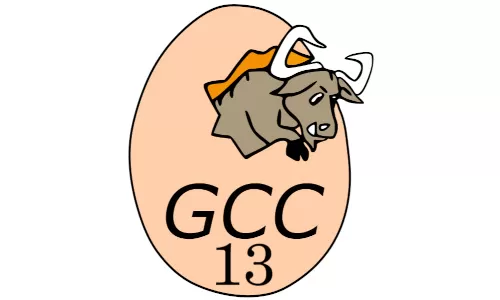 GCC 13 logo