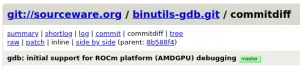 GNU Debugger Adds Support For Debugging AMD ROCm / HIP Code