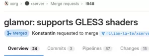 X.Org's GLAMOR Adds Support For OpenGL ES 3.0 Shaders
