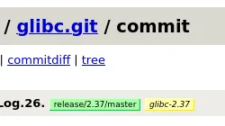Glibc 2.37