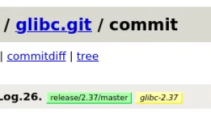 GNU C Library "glibc" 2.37 Released