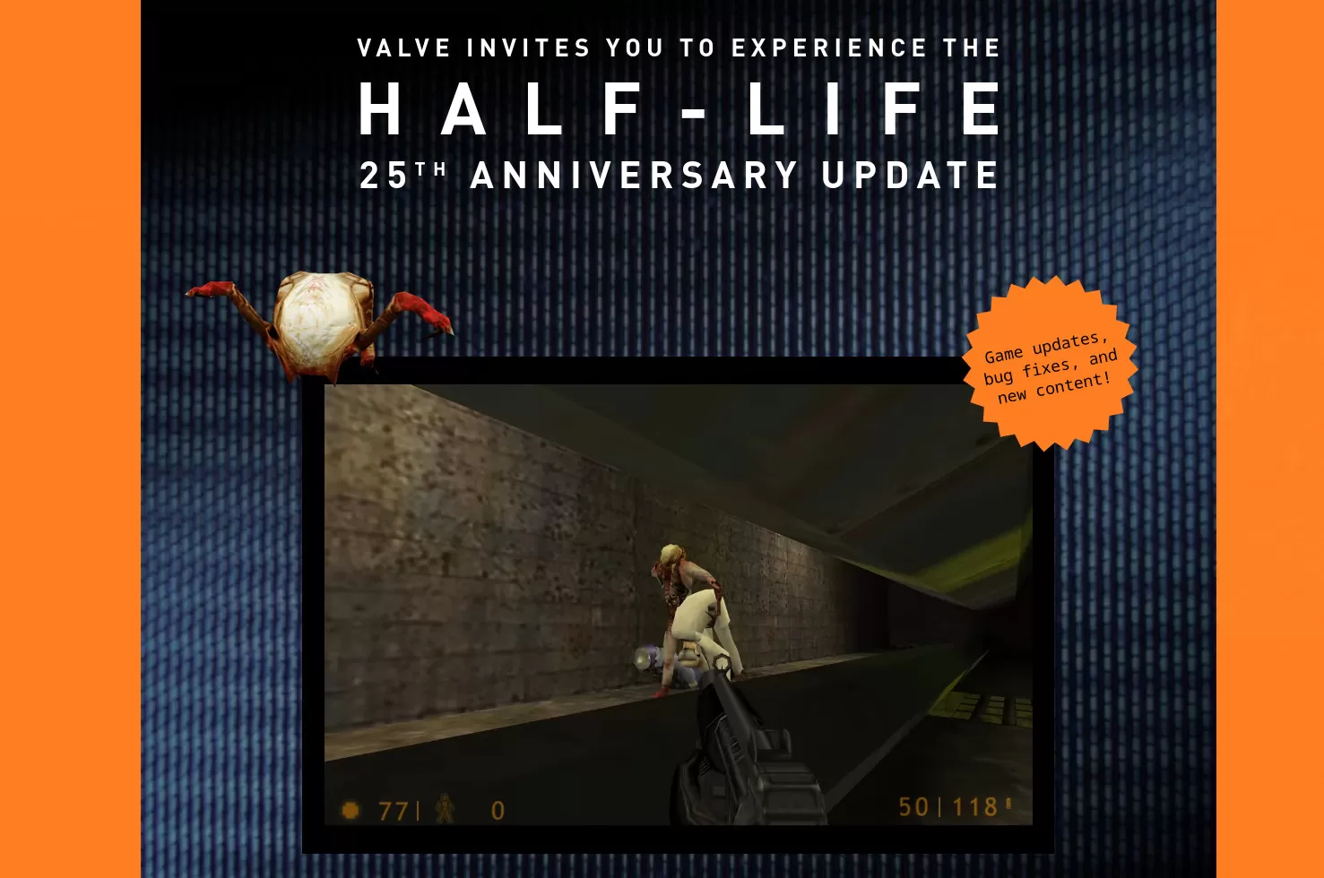 Half-Life Officially Free On Steam As Part Of 25th Anniversary