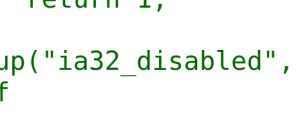 Linux Patches Posted That Would Allow Boot-Time Disabling Of x86 32-bit Processes