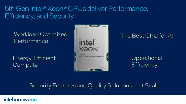 Intel 5th Gen Xeon Scalable - Emerald Rapids