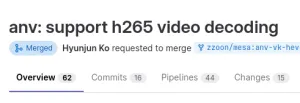 Intel's Vulkan Linux Driver Adds H.265 Video Decoding Support