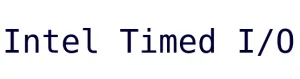 Intel Timed I/O Driver Being Worked On For The Linux Kernel