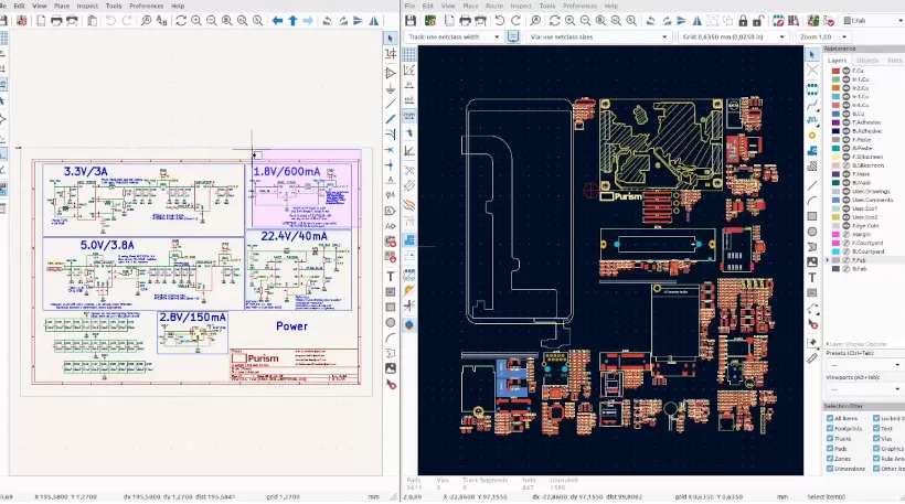 KiCad 7.0, kicad.org