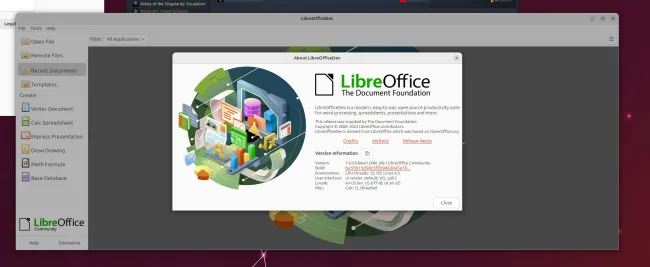 LibreOffice 7.6 Beta 1