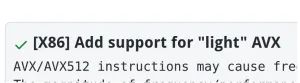 Google Engineer Introduces "Light AVX" Support Within LLVM