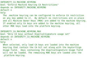 Linux 6.4 Allows For Optional CA Enforcement Of The Machine Keyring