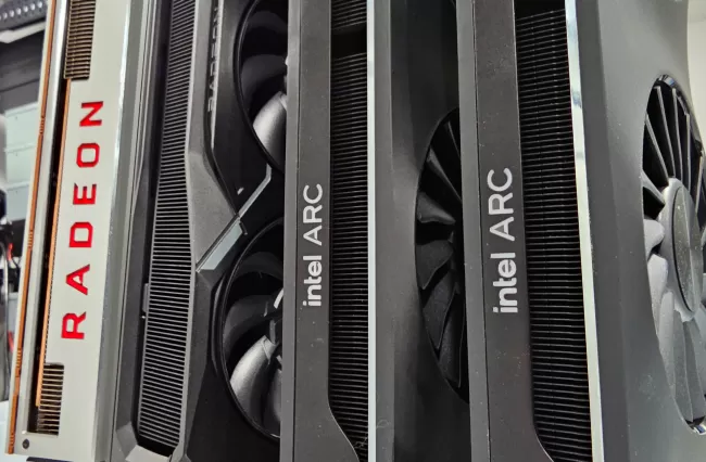 Intel and AMD Radeon graphics cards