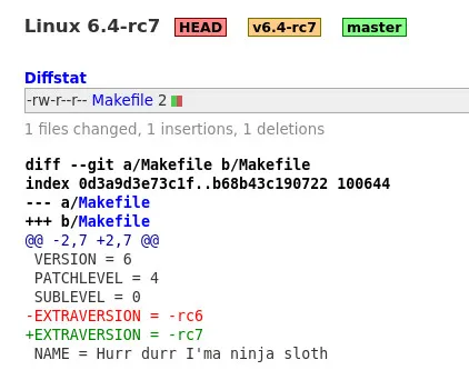 Linux 6.4-rc7 tag