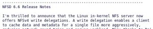 NFSD With Linux 6.6 Brings A Thrilling New Feature