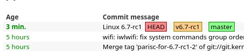 Linux 6.7-rc1 tagged