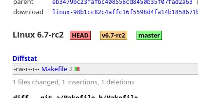 Linux 6.7-rc2 tag