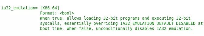 ia32_emulation= boot parameter