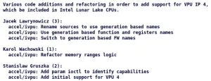 Intel Prepares Linux Driver For Next-Gen VPU With Lunar Lake