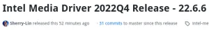 Intel Media Driver 2022Q4 Adds Meteor Lake Enablement