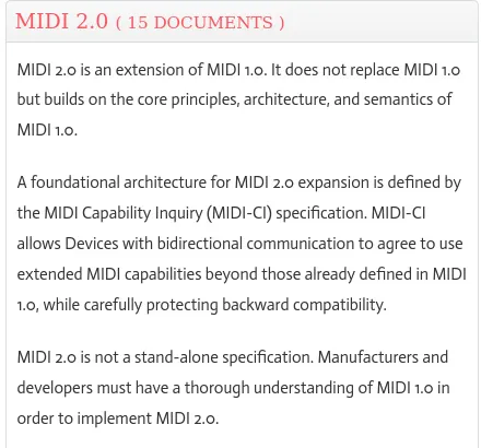 MIDI 2.0